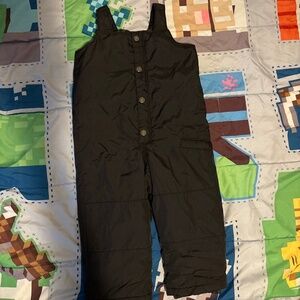 Toddler snow overalls
